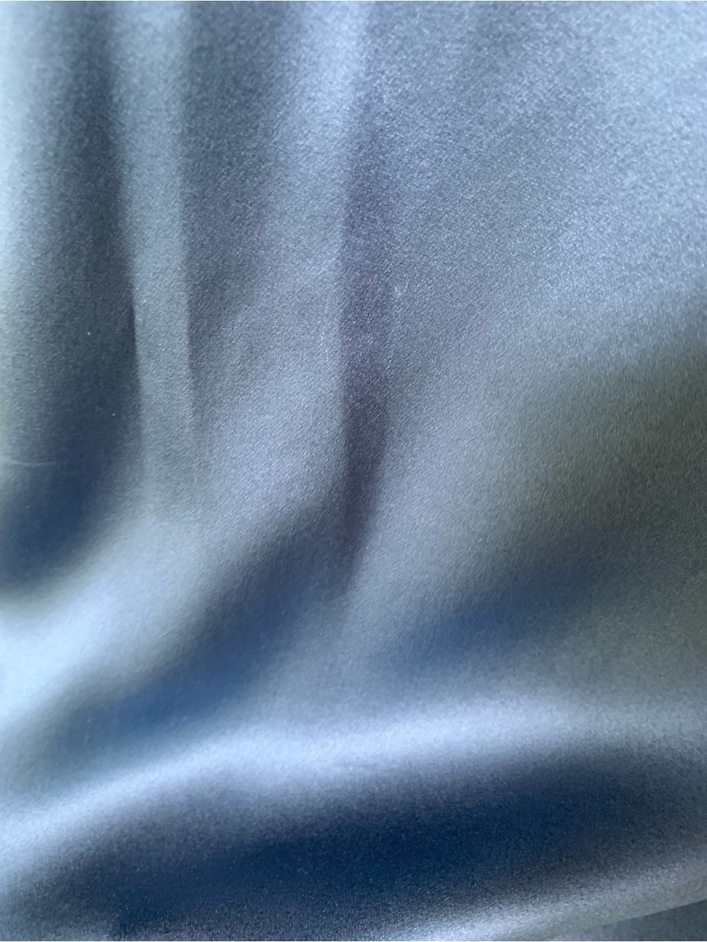 Lafayette 148 New York 100% Silk Sleeveless Shell Top Blue Medium - Picture 8 of 11
